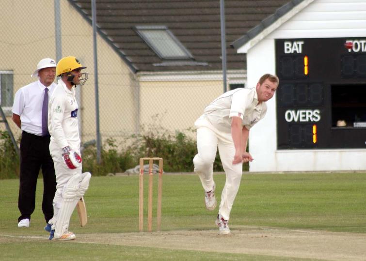 Tom Davies took four wickets for Pembrokeshire Tom Davies took four wickets for Pembrokeshire